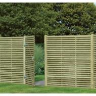 Superior Double Slatted Panel Gate 180cm x 90cm - SDSG180